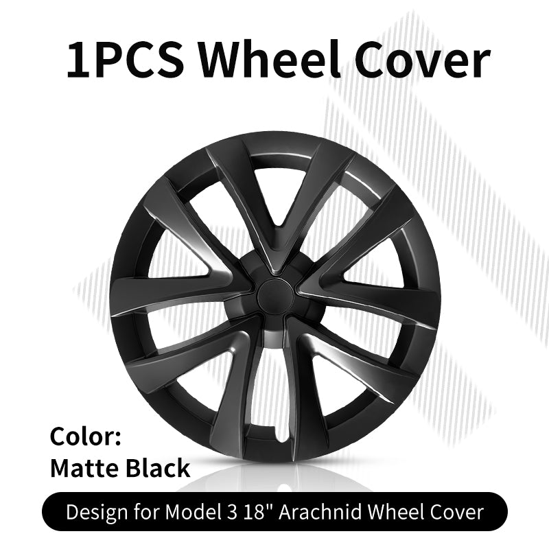1 Piece 18" Wheel Cover in Multiple Styles for Tesla Model 3 - MOTENIO