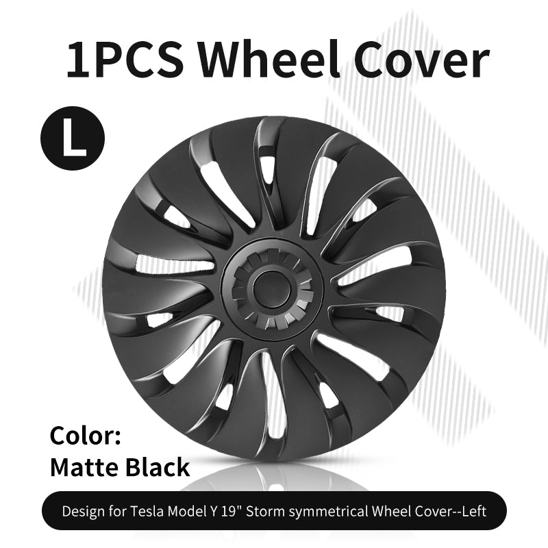 1 Piece Wheel Cover in Multiple Styles for Tesla Model Y - MOTENIO