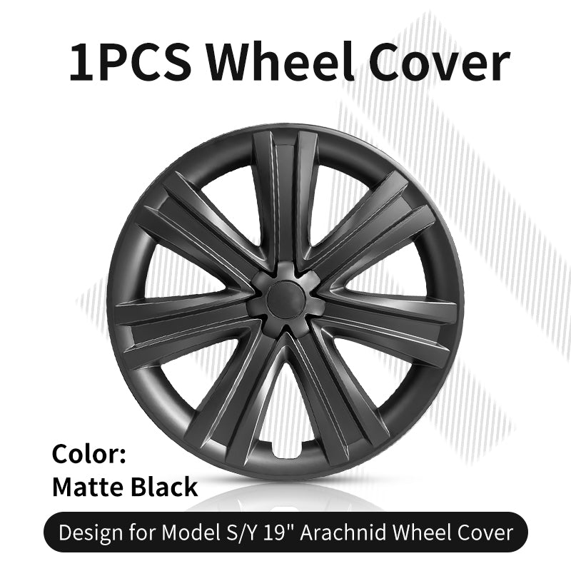 1 Piece Wheel Cover in Multiple Styles for Tesla Model Y - MOTENIO