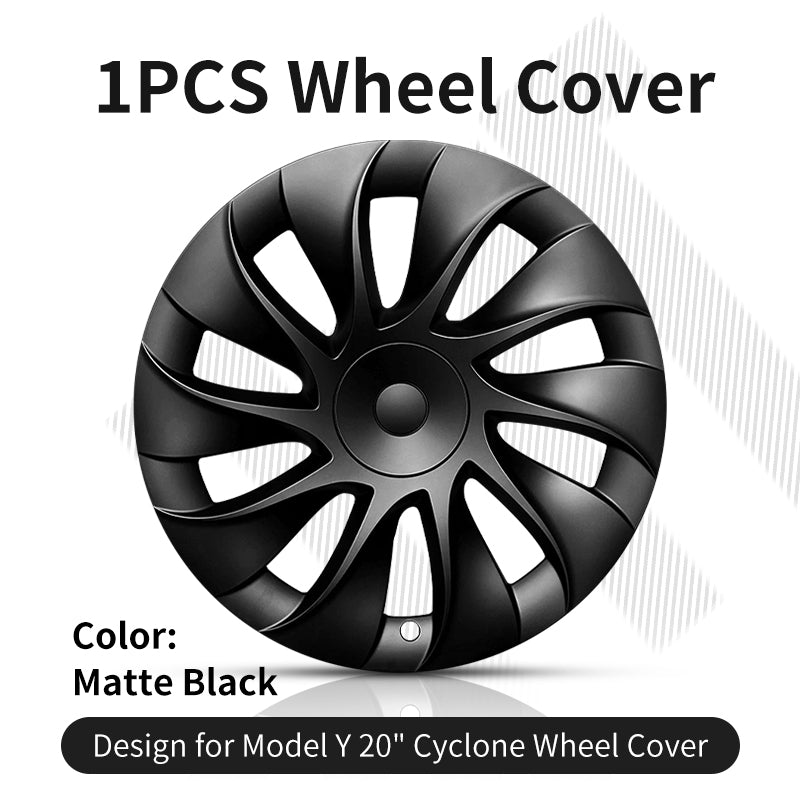 1 Piece Wheel Cover in Multiple Styles for Tesla Model Y - MOTENIO