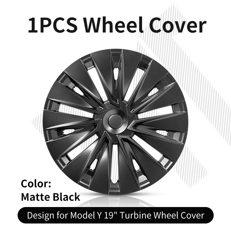 1 Piece Wheel Cover in Multiple Styles for Tesla Model Y - MOTENIO