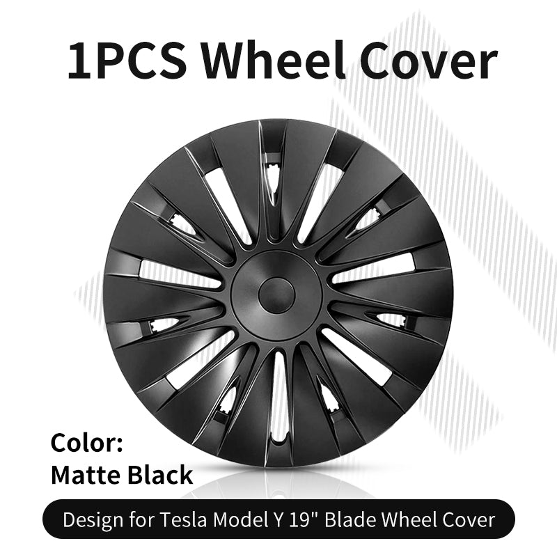 1 Piece Wheel Cover in Multiple Styles for Tesla Model Y - MOTENIO