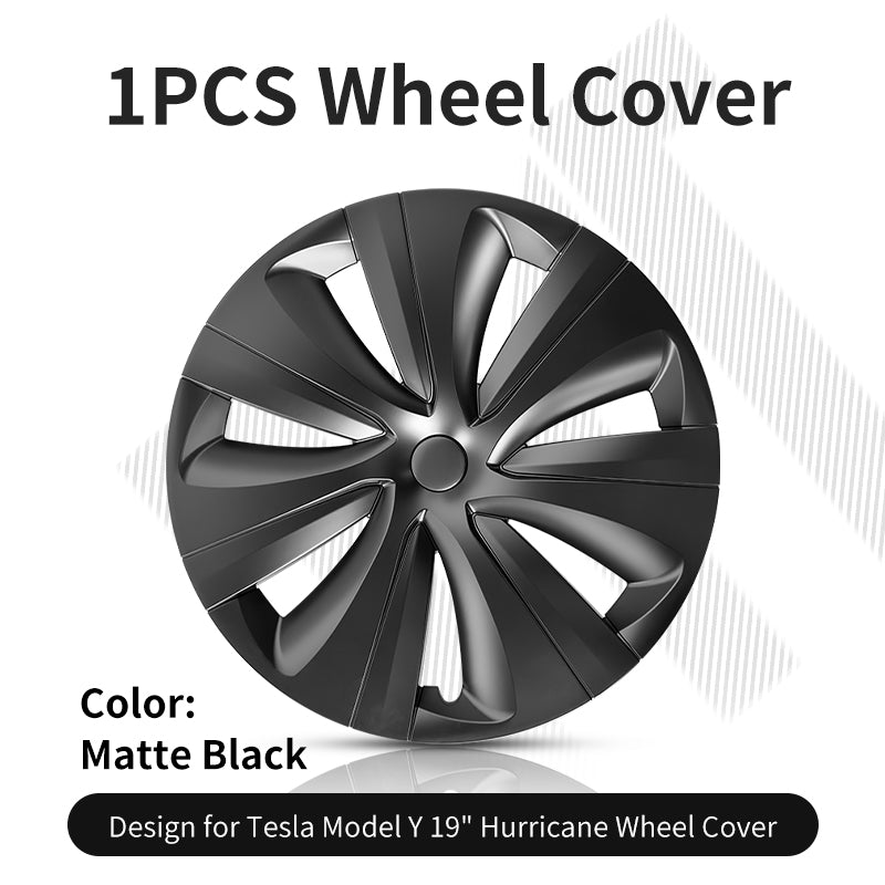 1 Piece Wheel Cover in Multiple Styles for Tesla Model Y - MOTENIO