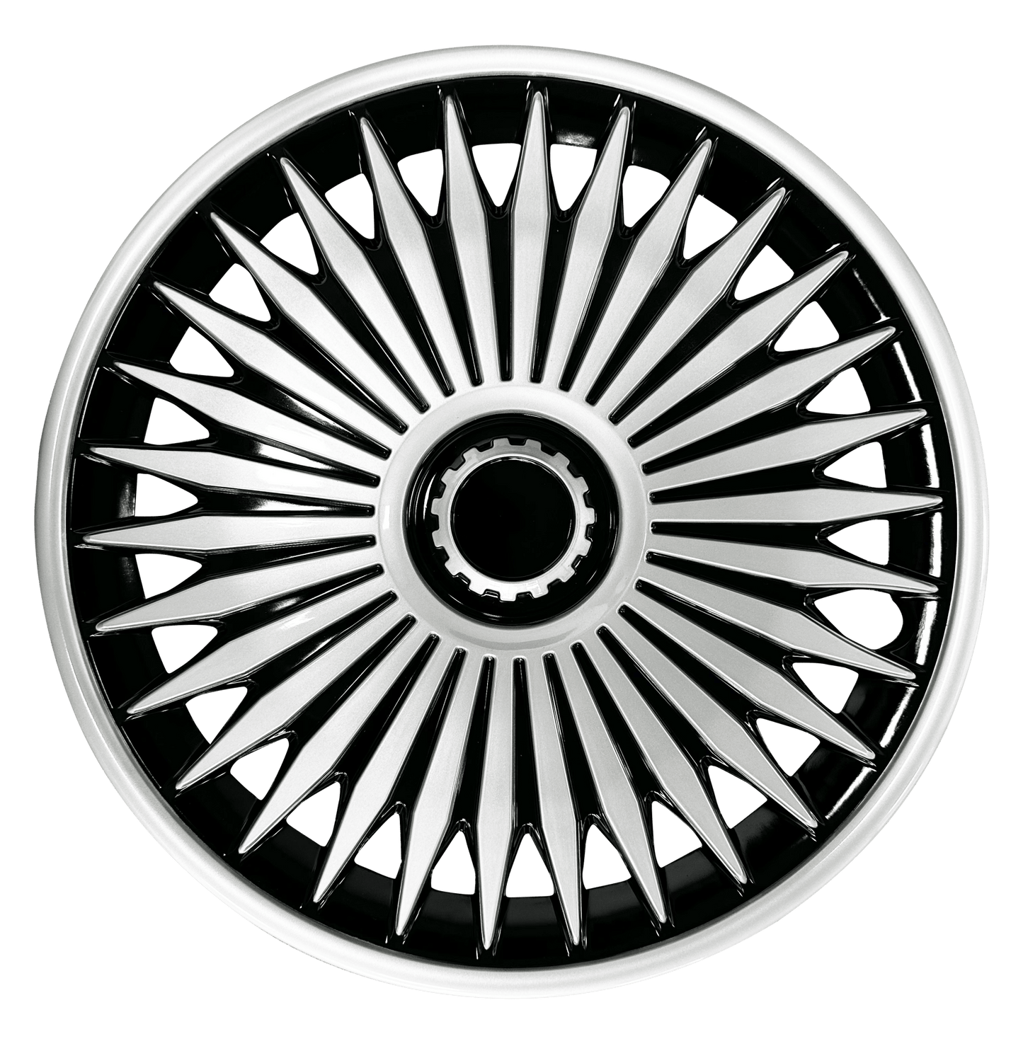 17" Blade Style Wheel Covers Hubcaps for Universal Fit R17 Tire Steel Wheels 4 PCS - MOTENIO