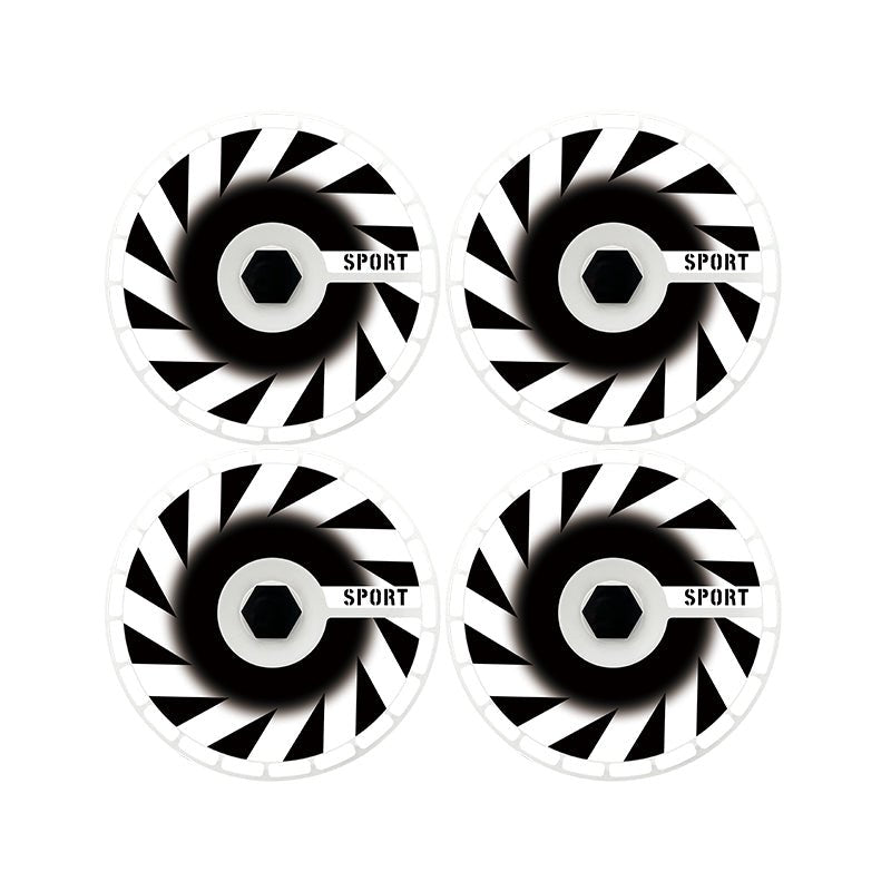 19" & 20" Personalized Graphics Aerodisc Full Coverage Wheel Covers for Tesla Model 3/Y/S/X Vehicles - MOTENIO