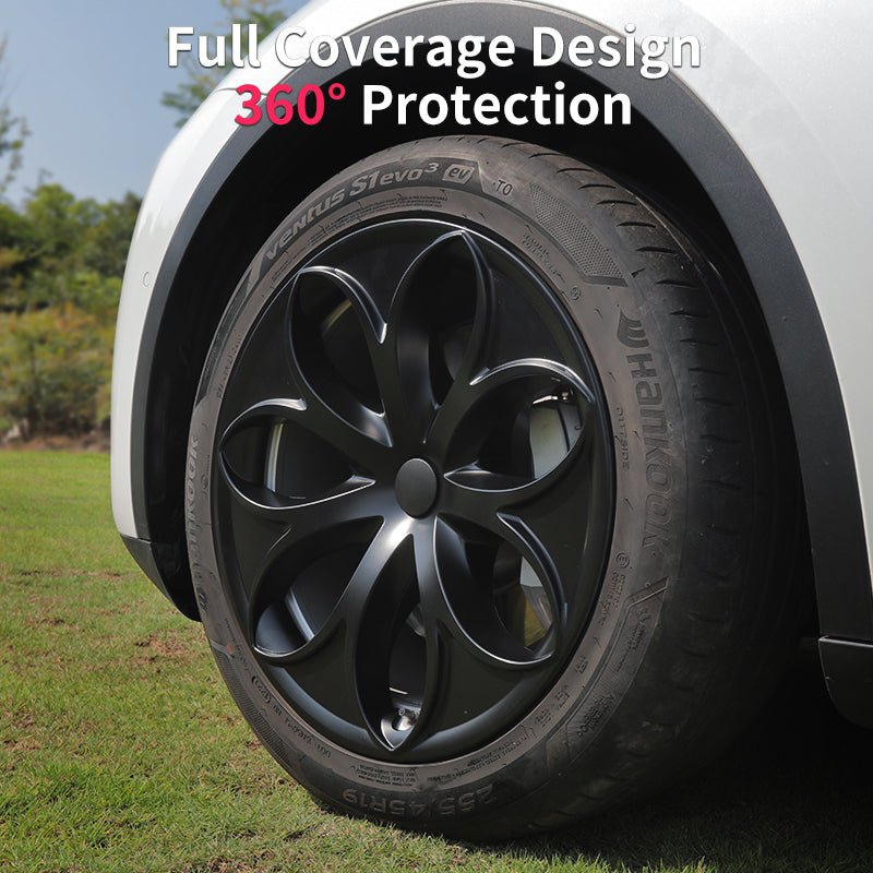 19'' Petal Style Wheel Cover for Tesla Model Y 2020 - 2024 Year - MOTENIO