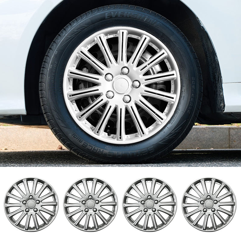 14" umbrella Style Wheel Covers Hubcaps for Universal Fit R14 Tire Steel Wheels 4 PCS