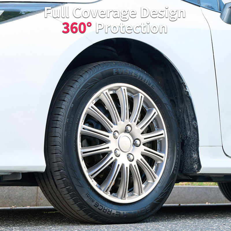 14" umbrella Style Wheel Covers Hubcaps for Universal Fit R14 Tire Steel Wheels 4 PCS