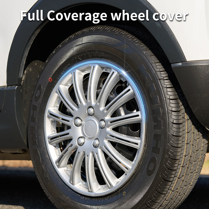 14" umbrella Style Wheel Covers Hubcaps for Universal Fit R14 Tire Steel Wheels 4 PCS