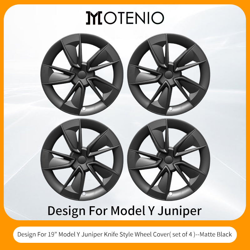 19inch Wheel Cap for Model Y Juniper 2025 Turbine Car Performance Accessories Hub Cap Automobile Wheel Cap Design for Tesla 4PCS