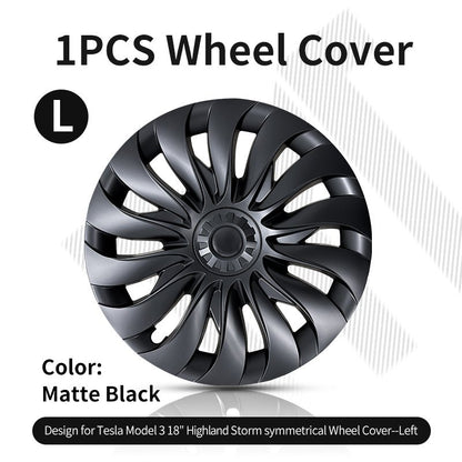 1 Piece 18" Wheel Cover in Multiple Styles for Tesla Model 3 Highland - MOTENIO