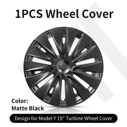 1 Piece Wheel Cover in Multiple Styles for Tesla Model Y - MOTENIO