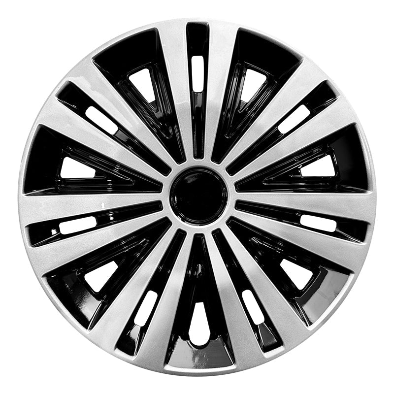 14" Arachnid Style Wheel Covers Hubcaps for Universal Fit R14 Tire Steel Wheels 4 PCS - MOTENIO
