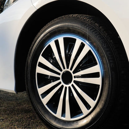 14" Arachnid Style Wheel Covers Hubcaps for Universal Fit R14 Tire Steel Wheels 4 PCS - MOTENIO