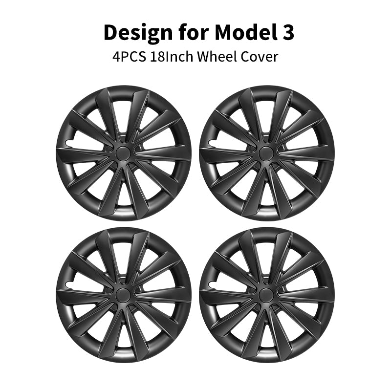 18'' Blade Style Wheel Cover for Tesla Model 3 - MOTENIO