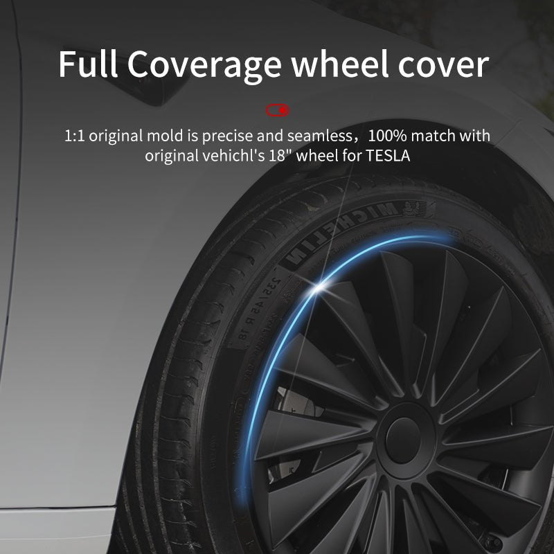 18'' Blade Style Wheel Cover for Tesla Model 3 Highland - MOTENIO
