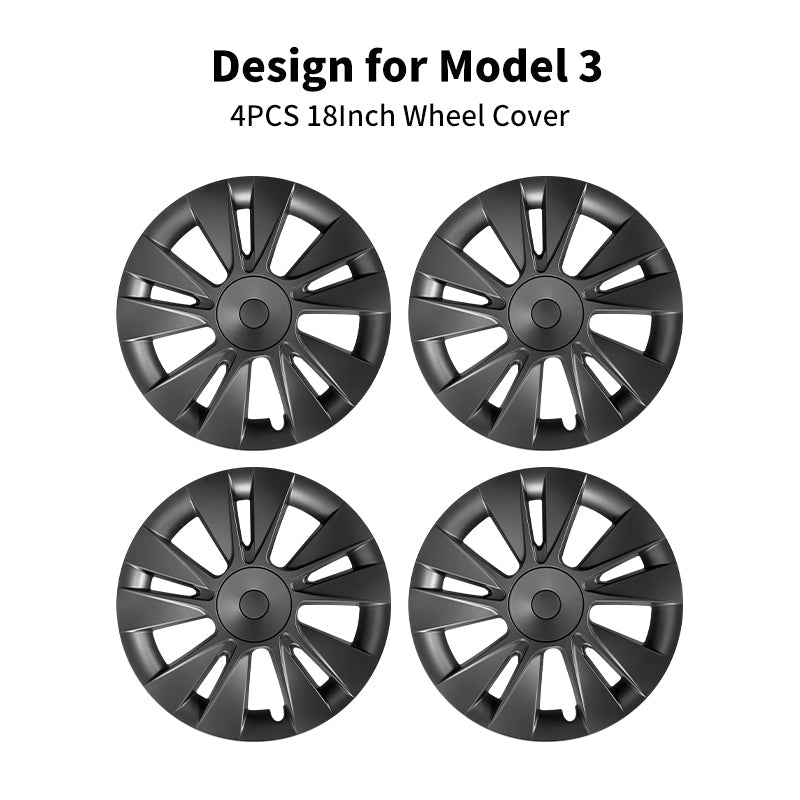 18'' Knife Style Wheel Cover for Tesla Model 3 - MOTENIO