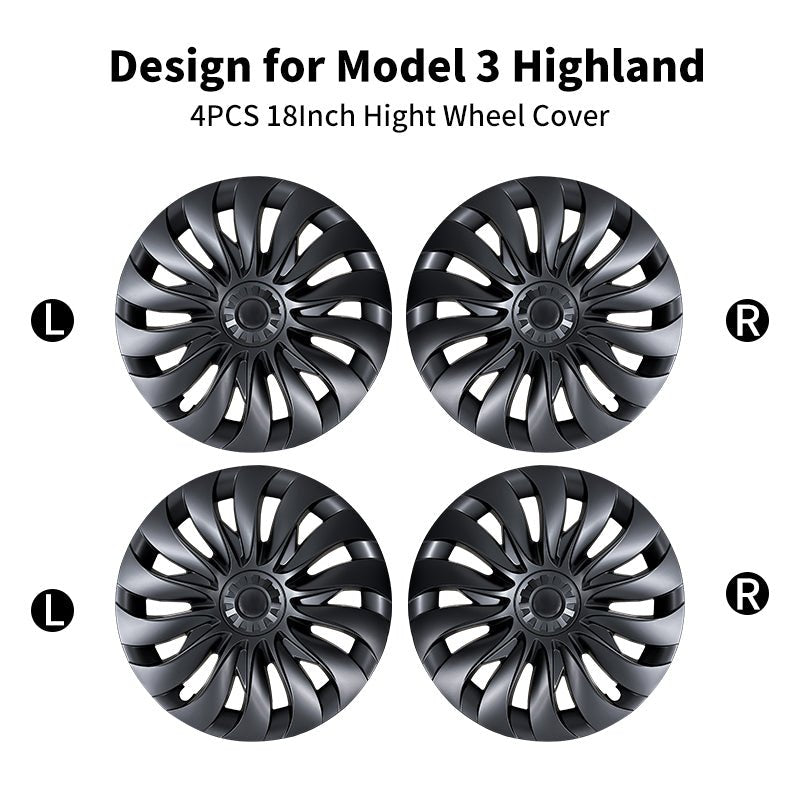 18'' Strom Style Wheel Cover for Tesla Model 3 Highland - MOTENIO