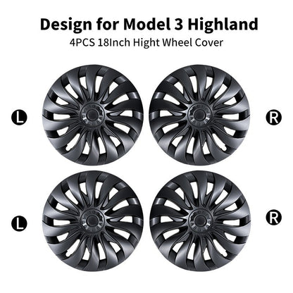 18'' Strom Style Wheel Cover for Tesla Model 3 Highland - MOTENIO