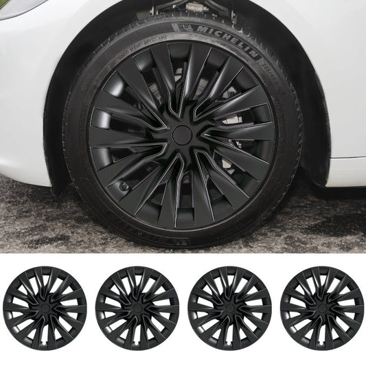 18'' Turbine Style Wheel Cover Hubcap for Tesla Model 3 Highland 2023 - 2024 Year - MOTENIO
