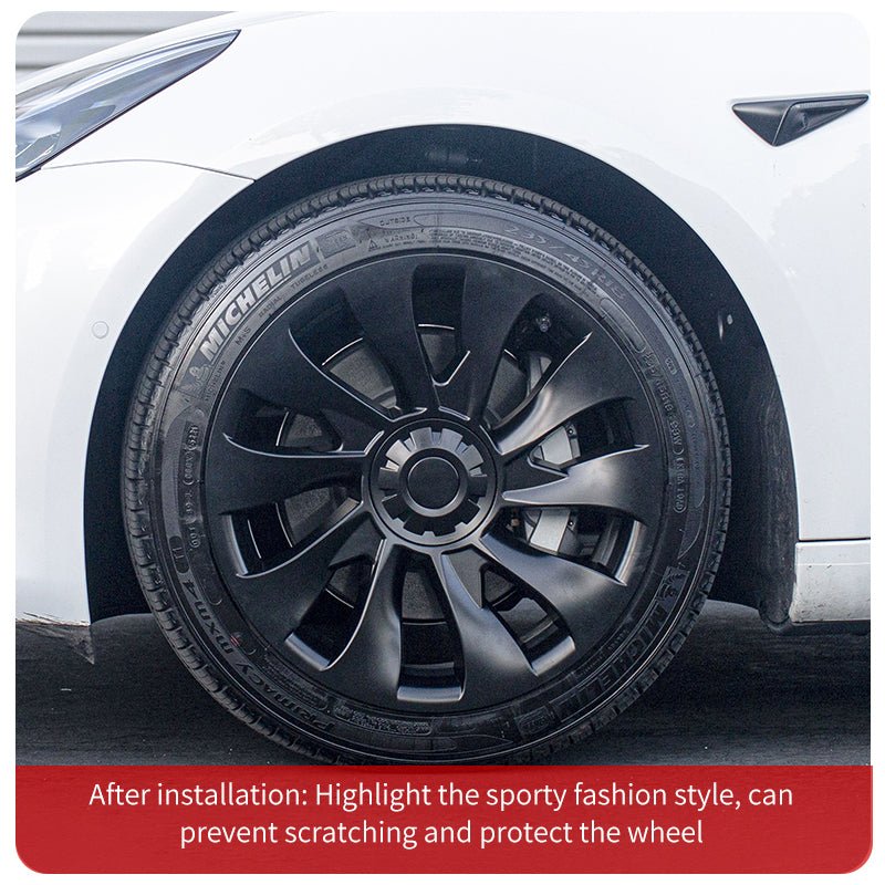 18'' Überturbine Style Wheel Cover for Tesla Model 3 2017 - 2023 Year - MOTENIO