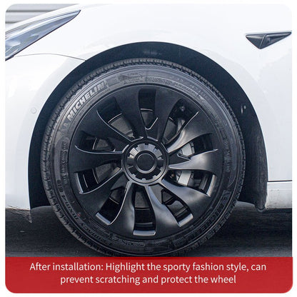 18'' Überturbine Style Wheel Cover for Tesla Model 3 2017 - 2023 Year - MOTENIO