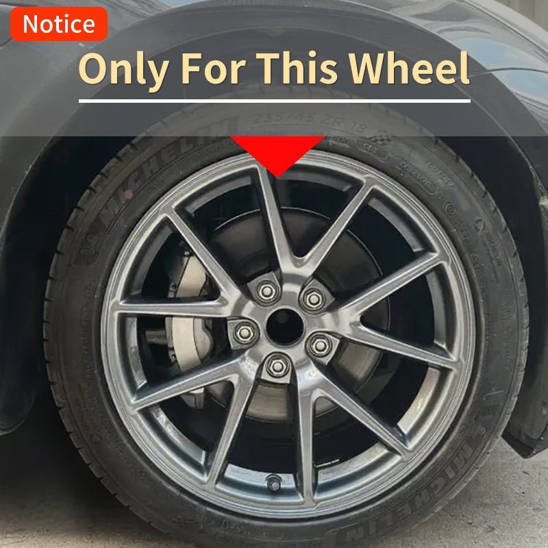 18'' Überturbine Style Wheel Cover for Tesla Model 3 2017 - 2023 Year - MOTENIO