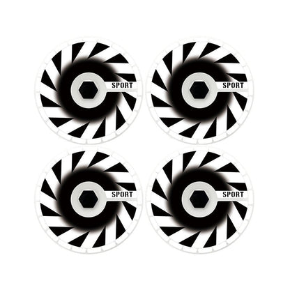 19" & 20" Personalized Graphics Aerodisc Full Coverage Wheel Covers for Tesla Model 3/Y/S/X Vehicles - MOTENIO