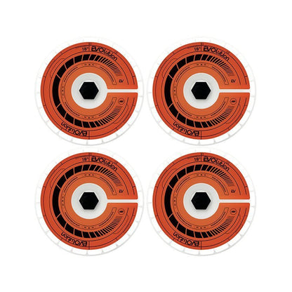 19" & 20" Personalized Graphics Aerodisc Full Coverage Wheel Covers for Tesla Model 3/Y/S/X Vehicles - MOTENIO