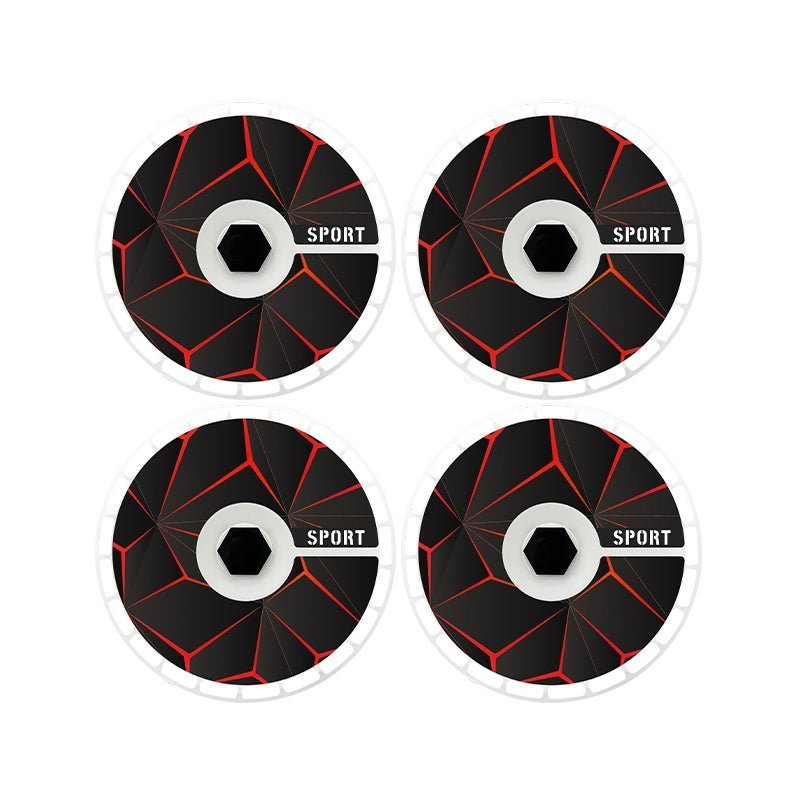 19" & 20" Personalized Graphics Aerodisc Full Coverage Wheel Covers for Tesla Model 3/Y/S/X Vehicles - MOTENIO