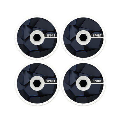 19" & 20" Personalized Graphics Aerodisc Full Coverage Wheel Covers for Tesla Model 3/Y/S/X Vehicles - MOTENIO