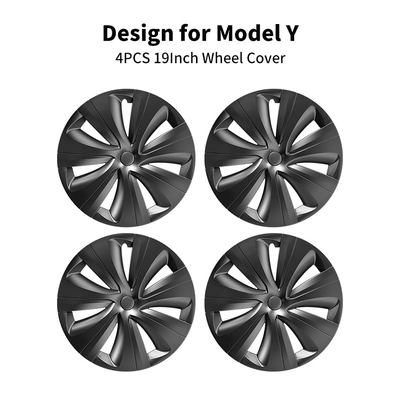 19'' Hurricane Style Wheel Cover for Tesla Model Y - MOTENIO