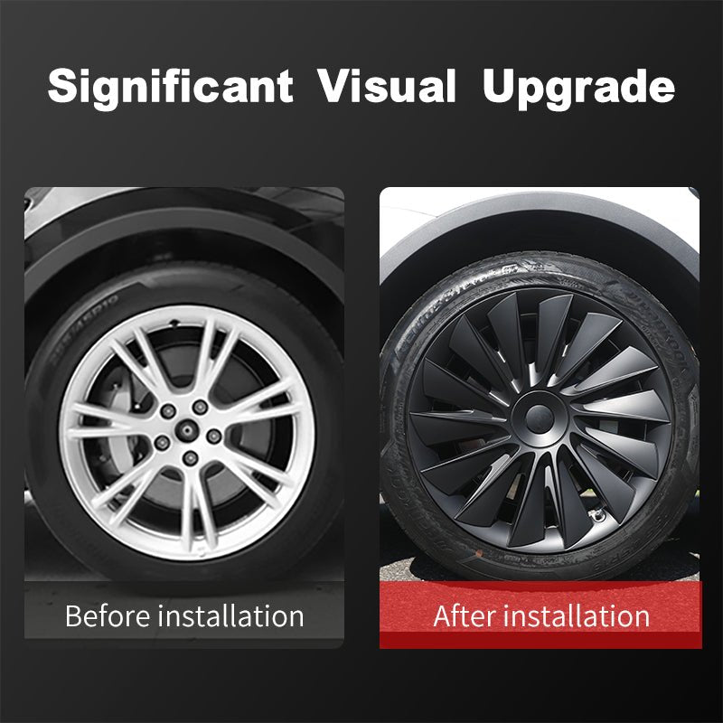19'' New Blade Style Wheel Cover for Tesla Model Y - MOTENIO