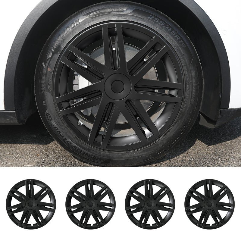 19'' Star Style Wheel Cover Full Coverage Hubcap for Tesla Model Y 2020 - 2024 Year - MOTENIO