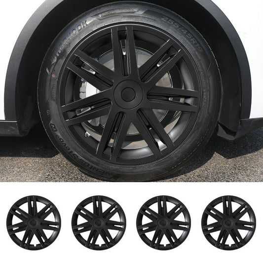 19'' Star Style Wheel Cover Full Coverage Hubcap for Tesla Model Y 2020 - 2024 Year - MOTENIO