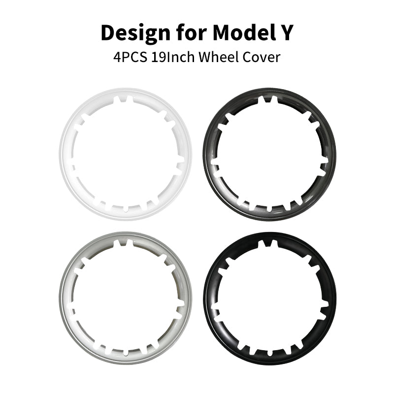 19" Wheel Hub Protection Ring for Tesla Model Y 2020 - 2024 Year - MOTENIO