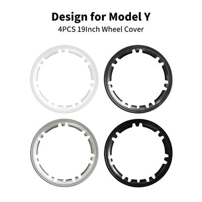19" Wheel Hub Protection Ring for Tesla Model Y 2020 - 2024 Year - MOTENIO