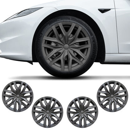 Design for 18 Inch Model 3 Highland Wheel Cover Arachnid Style 4PCS Hubcap