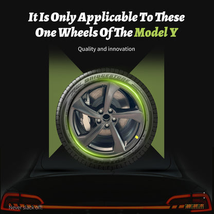 Design for Tesla Juniper Model Y 2025 2026 Wheel Cover Protect Rim 19'' Turbine Hubcaps