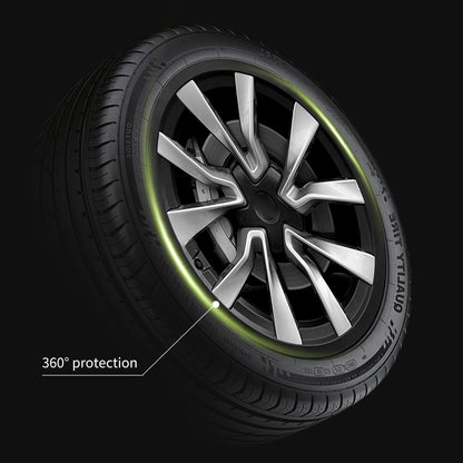 4PCS Design For Model 3 Highland 2023-2025 19 inch Wheel Protector Trim Rings