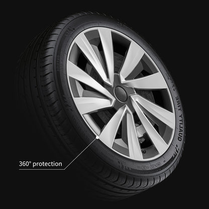 Design for Tesla Juniper Model Y 2025 2026 Wheel Cover Protect Rim 19'' Turbine Hubcaps
