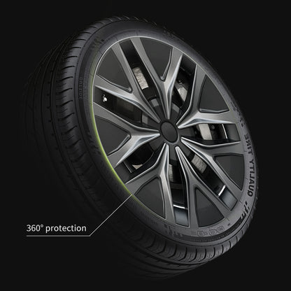 Fit for Tesla 19 Inch Model Y 2020-2024 Hubcap 4PCS Arachnid Style Grey Black Wheel Covers