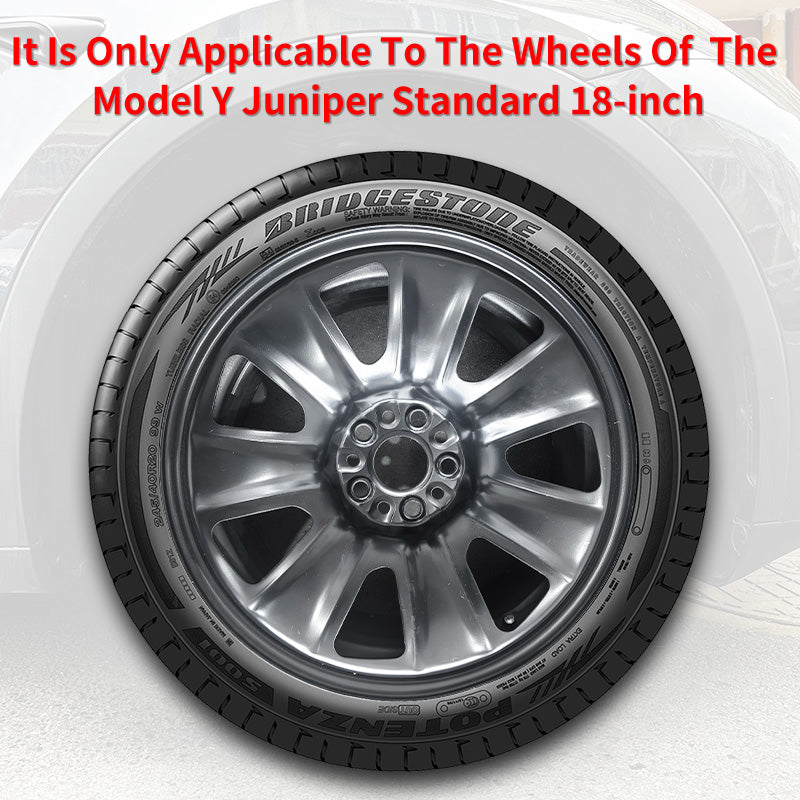 MOTENIO Tomahawk 18" Wheel Covers for Tesla Model Y Juniper with Aperture Wheels (2026-Present) - 4PCS