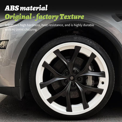4PCS Wheel Rim Protector for Model Y Juniper Performance 21in Rim Guard Hubcap Cover for Tesla Model Y Performance Rim Case Curb Rash Protection Wheel Cover Tire Trim Covers