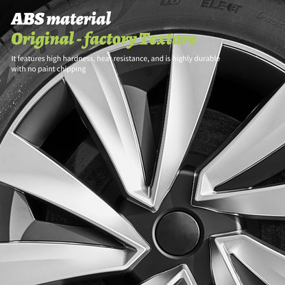 Design for Tesla Juniper Model Y 2025 2026 Wheel Cover Protect Rim 19'' Turbine Hubcaps