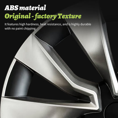 Design for Tesla Wheel Cover 19'' Model 3 Highland 2023-2025 4pcs Turbine Style Hubcaps