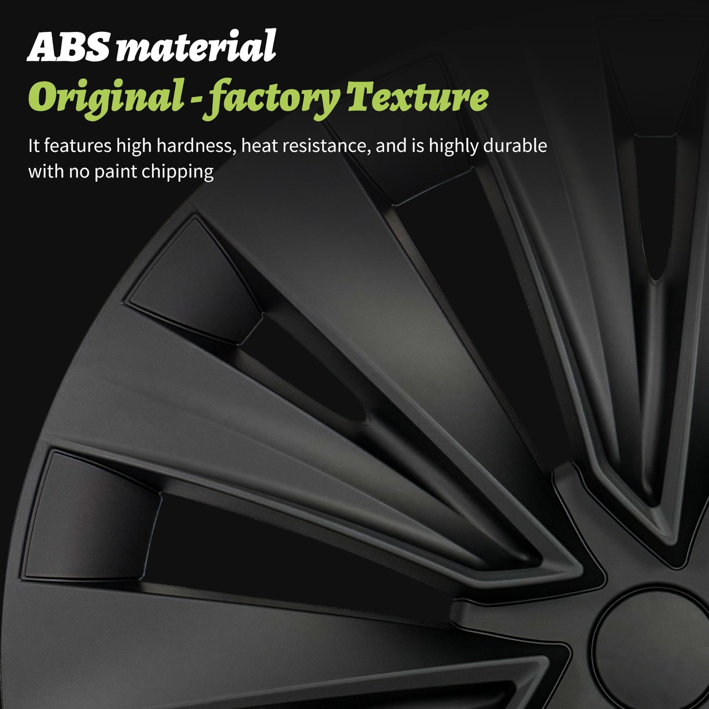 19 Inch Wheel Cover Design for Tesla Model Y (2020-2024) Hubcaps 4x Model Y Wheel Cover