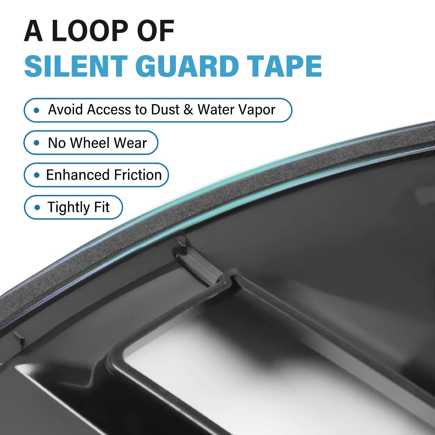 For Tesla Model Y 2020-2024 Wheel Cover Set of 4 19" Hubcaps Turbine Style Replacement Wheel Hub Cover