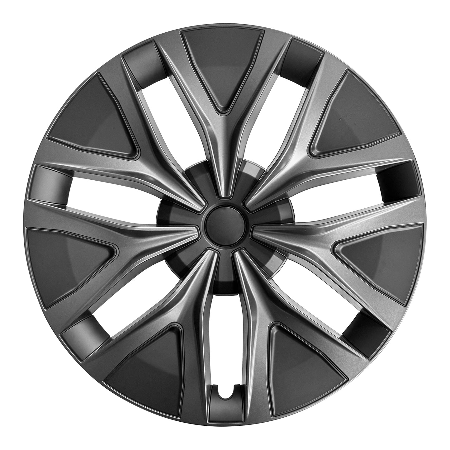 Fit for Tesla 19 Inch Model Y 2020-2024 Hubcap 4PCS Arachnid Style Grey Black Wheel Covers