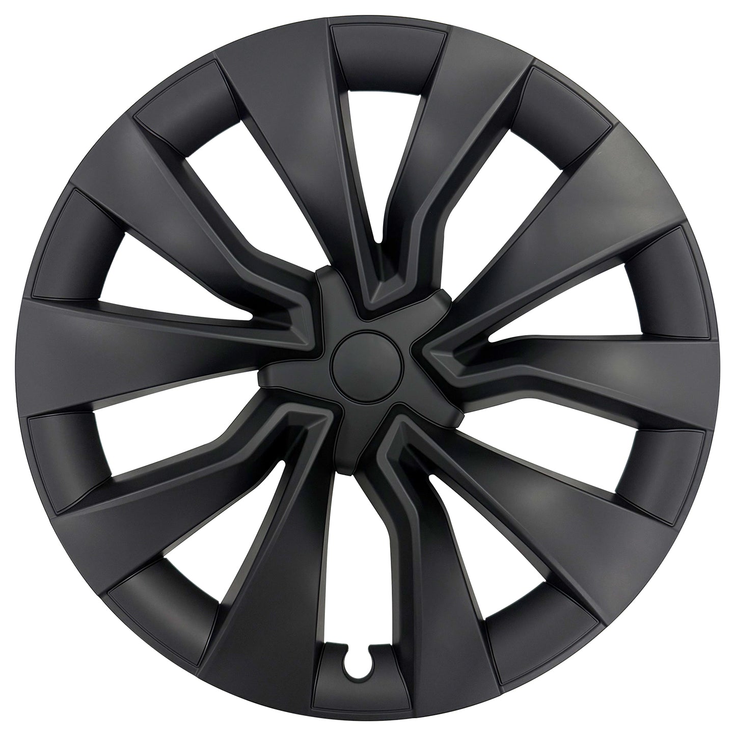 19 Inch Model 3 Highland Hubcap Design for Tesla Highland Model 3 2023-2025 Black 4pcs Wheel Covers